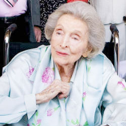 Proving that it was never too late to pick up a career thread, Dolores Hope restarted her singing career at the age of 83 by recording several albums. She also performed with Rosemary Clooney at Rainbow and Stars in New York for several weeks. Proving that it was never too late to pick up a career thread, Dolores Hope restarted her singing career at the age of 83 by recording several albums. She also performed with Rosemary Clooney at Rainbow and Stars in New York for several weeks.