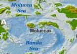 Map of Indonesia and the Maluku archipelago (Photo Courtesy of Daniel Feher/www.freeworldmaps.net) Image of Map of Indonesia and the Maluku archipelago (Photo Courtesy of Daniel Feher/www.freeworldmaps.net)