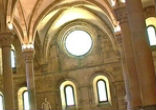 Stretching 327 feet in length, the interior of the church is an exquisite example of Cistercian Gothic architecture. Image of Stretching 327 feet in length, the interior of the church is an exquisite example of Cistercian Gothic architecture.