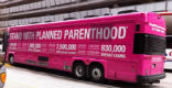 The organization has several tricked-out tour buses which somehow provide free health care for poor women by travelling to abortion rallies. Planned Parenthood insists it does not misuse federal funds. Image of The organization has several tricked-out tour buses which somehow provide free health care for poor women by travelling to abortion rallies. Planned Parenthood insists it does not misuse federal funds.