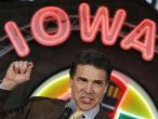 Presidential hopeful Rick Perry campaigning in Iowa in this recent archive photo. Image of Presidential hopeful Rick Perry campaigning in Iowa in this recent archive photo.