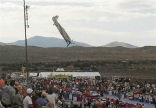 A spectator caught this image of the Image of A spectator caught this image of the