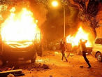 Egyptian protesters storm the Israeli embassy in Cairo on Friday. The military has been accused of delaying their response. Image of Egyptian protesters storm the Israeli embassy in Cairo on Friday. The military has been accused of delaying their response.