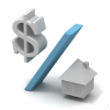 Home mortgage rates have fallen to a record low. Image of Home mortgage rates have fallen to a record low.