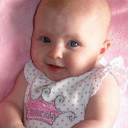 Newborn Baby Girl With Blue Eyes And Blonde Hair Newborn Baby