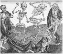 The Black Death is also thought to be the origin of the popular child's nursery rhyme, Image of The Black Death is also thought to be the origin of the popular child's nursery rhyme,