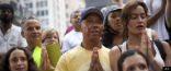 Christians praying during an OWS protest in this AP photo. The movement has a surprising Christian undercurrent--which is growing. Image of Christians praying during an OWS protest in this AP photo. The movement has a surprising Christian undercurrent--which is growing.