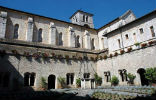 The courtyard of Casamari Abbey Image of The courtyard of Casamari Abbey