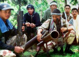Terrorists like these had kidnapped and attacked civilians for years in the troubled Mindanao province. Image of Terrorists like these had kidnapped and attacked civilians for years in the troubled Mindanao province.