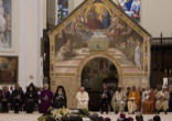 Seated before the Portiuncula Chapel Image of Seated before the Portiuncula Chapel