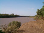 The Omo River in Ethiopia, where hundreds of children are taken to die. Image of The Omo River in Ethiopia, where hundreds of children are taken to die.