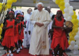 Pope in Benin Image of Pope in Benin