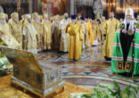 The Holy Belt of the Mother of God on Display in Moscow Image of The Holy Belt of the Mother of God on Display in Moscow