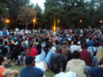 The Occupy Atlanta protesters at a recent meeting. Image of The Occupy Atlanta protesters at a recent meeting.