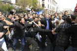 Syrian protests have turned violent once again and at least 70 people have been killed in the last 24 hours. Image of Syrian protests have turned violent once again and at least 70 people have been killed in the last 24 hours.