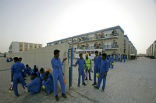 Migrant Indian workers face many difficulties and turned to one another for support in the Gulf countries. Image of Migrant Indian workers face many difficulties and turned to one another for support in the Gulf countries.