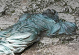 There are also some charming modern bronze statues of St. Francis and his followers. Francis lies on the ground, his hands behind his head and his sandals off, gazing at the sky, as two friars look hard at the constellations and record them on the ground. Image of There are also some charming modern bronze statues of St. Francis and his followers. Francis lies on the ground, his hands behind his head and his sandals off, gazing at the sky, as two friars look hard at the constellations and record them on the ground.