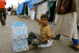 Clean drinking water is a precious commodity in Sana'a, Yemen where is it sold on the streets for relatively high prices. Image of Clean drinking water is a precious commodity in Sana'a, Yemen where is it sold on the streets for relatively high prices.