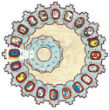 The Mayan calendar is actually designed to work like a wheel and has no literal end. Image of The Mayan calendar is actually designed to work like a wheel and has no literal end.