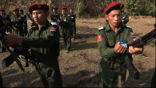 These Burmese rebels are not just fighting for their freedom, fighting to protect their women and daughters. Image of These Burmese rebels are not just fighting for their freedom, fighting to protect their women and daughters.