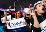A celebrative Romney family Image of A celebrative Romney family
