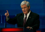 Newt Gingrich during the 2012 Republican debates in South Carolina Image of Newt Gingrich during the 2012 Republican debates in South Carolina