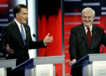 The race will be close; Gingrich is in striking distance of the nomination. Image of The race will be close; Gingrich is in striking distance of the nomination.