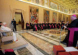 US Bishops meeting with Pope Benedict XVI Image of US Bishops meeting with Pope Benedict XVI
