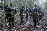 Comrade Artemio addressing his troops. The rebel leader was badly wounded and captured last week. Image of Comrade Artemio addressing his troops. The rebel leader was badly wounded and captured last week.