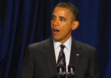 President Obama at the National Prayer breakfast Image of President Obama at the National Prayer breakfast