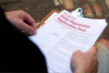 Outdated pen and paper methods are responsible for many of the voter registration errors in the US. Image of Outdated pen and paper methods are responsible for many of the voter registration errors in the US.