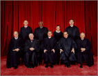 The justices of the US Supreme Court. Image of The justices of the US Supreme Court.