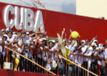 The Pope was greeted by President Raul Castro Image of The Pope was greeted by President Raul Castro
