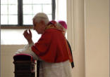 Pope Benedict XVI, man of prayer Image of Pope Benedict XVI, man of prayer