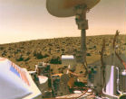 A an image of Mars taken from the Viking 2 Lander in 1976. Image of A an image of Mars taken from the Viking 2 Lander in 1976.