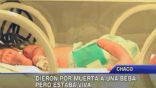 Luz Milagroz in local news footage. Image of Luz Milagroz in local news footage.