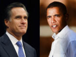 The contenders for leading this Nation for four very important years, Mitt Romney and Barack Obama. Image of The contenders for leading this Nation for four very important years, Mitt Romney and Barack Obama.