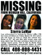 Sierra LaMar's parents aren't giving up hope in finding their daughter. Image of Sierra LaMar's parents aren't giving up hope in finding their daughter.