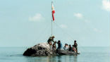 The tense standoff between China and the Philippines appeared to ease up on Friday. Image of The tense standoff between China and the Philippines appeared to ease up on Friday.