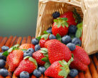 Increasing one's consumption of berries is shown to improve mental sharpness. Image of Increasing one's consumption of berries is shown to improve mental sharpness.