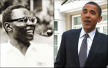 A biographer has uncovered untruth Obama may have told about his grandfather. Image of A biographer has uncovered untruth Obama may have told about his grandfather.