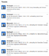 The US Embassy's Twitter feed relaying air pollution data to interested parties. Image of The US Embassy's Twitter feed relaying air pollution data to interested parties.