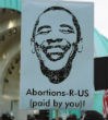 Obama's plan has Catholics paying for abortion inducing drugs, sterilization and contraception in defiance of any respect for religious freedom and human dignity. Image of Obama's plan has Catholics paying for abortion inducing drugs, sterilization and contraception in defiance of any respect for religious freedom and human dignity.