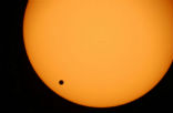 An image from the 2004 transit of Venus. Image of An image from the 2004 transit of Venus.