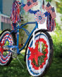 Children can decorate their bikes and scooters or other things around the home in preparation for the big holiday. Image of Children can decorate their bikes and scooters or other things around the home in preparation for the big holiday.