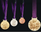 Gold, silver, and bronze are more like, silver, silver, and penny. Image of Gold, silver, and bronze are more like, silver, silver, and penny.