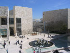 Museums such as the Getty in Los Angeles often have free admission for visitors either year-round or on specific days. Check websites for details. Image of Museums such as the Getty in Los Angeles often have free admission for visitors either year-round or on specific days. Check websites for details.