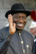 Terrorists are threatening the Christian President of Nigeria, Goodluck Jonathan. Image of Terrorists are threatening the Christian President of Nigeria, Goodluck Jonathan.