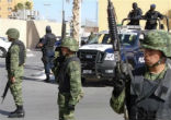 At one time, heavily armed troops and federal police were part of the problem. Now they are mostly gone and the situation has improved. Image of At one time, heavily armed troops and federal police were part of the problem. Now they are mostly gone and the situation has improved.
