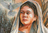Born in 1656 to an Algonquin mother and a Mohawk father, Tekakwitha -- was converted by Jesuit missionaries as a child. After surviving smallpox and left orphaned, she became known for her deep spiritualism before dying at just 24. Image of Born in 1656 to an Algonquin mother and a Mohawk father, Tekakwitha -- was converted by Jesuit missionaries as a child. After surviving smallpox and left orphaned, she became known for her deep spiritualism before dying at just 24.